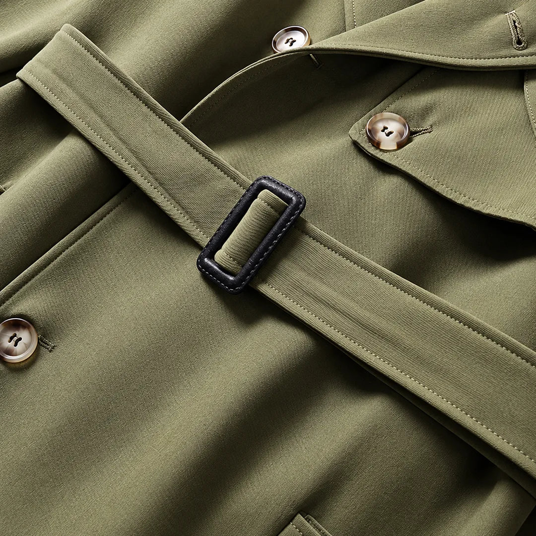 Classic Belted Trench Coat