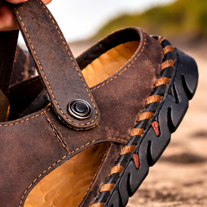 Beach Leather Sandals
