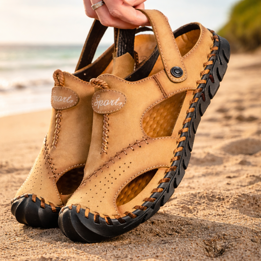 Beach Leather Sandals