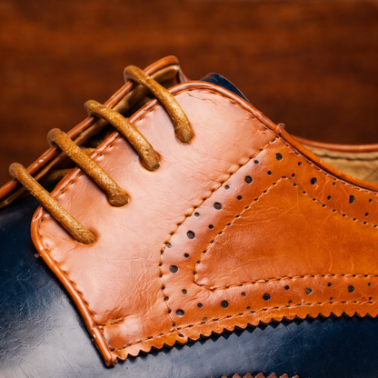Low-Top Leather Shoes