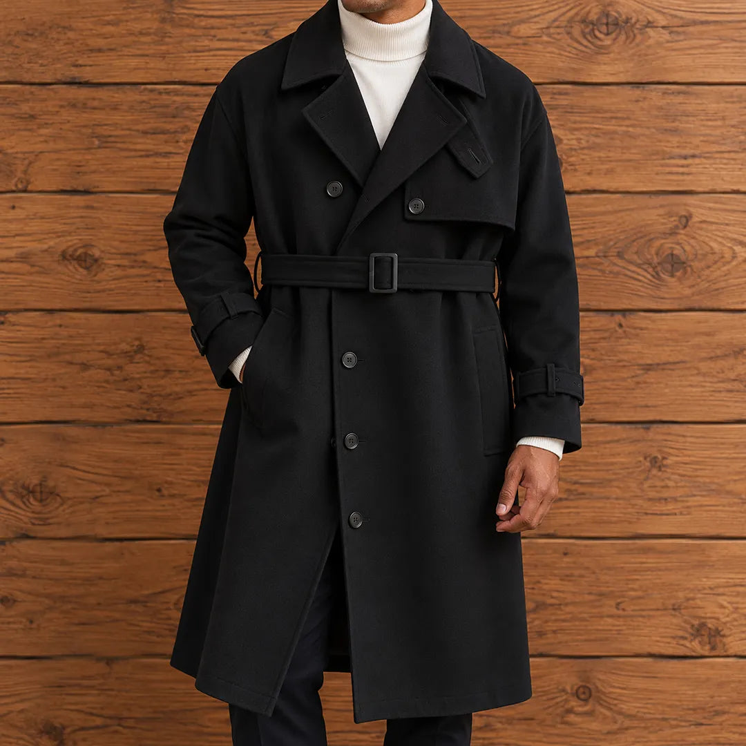 Classic Belted Trench Coat