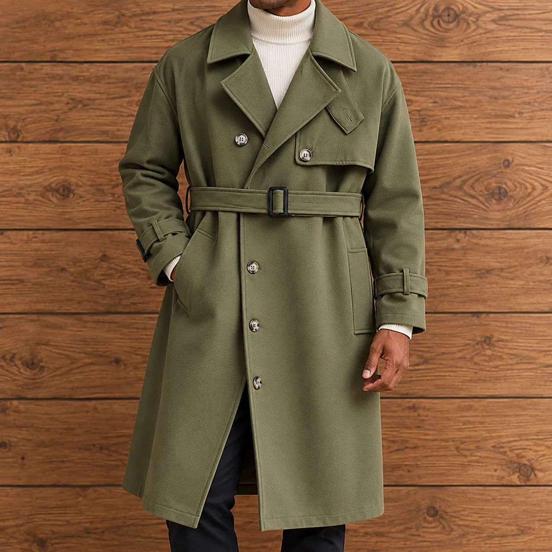 Classic Belted Trench Coat