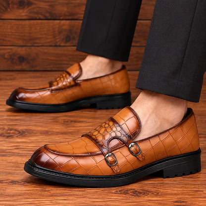 Elegant Textured Loafers