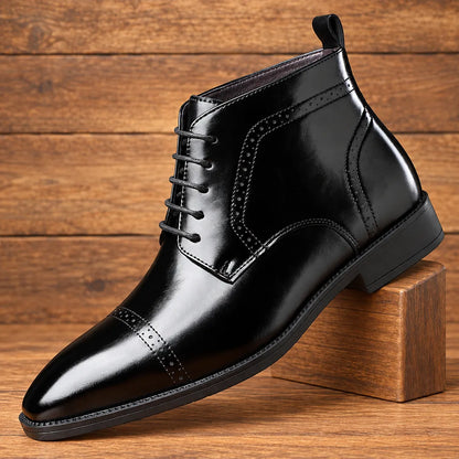 Modern Polished Ankle Boots