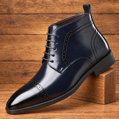 Modern Polished Ankle Boots