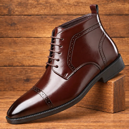 Modern Polished Ankle Boots