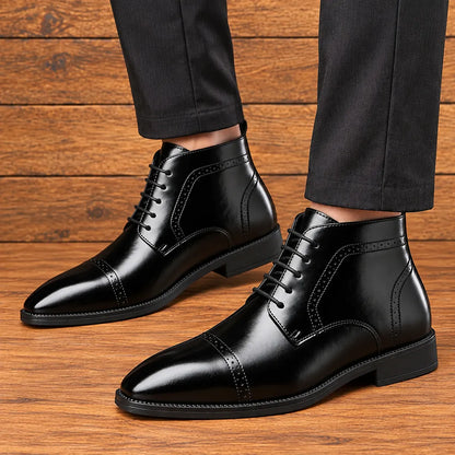Modern Polished Ankle Boots