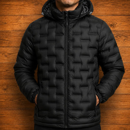 Quilted Padded Hooded Jacket