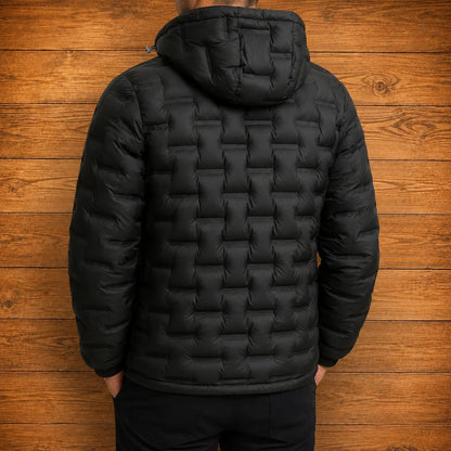 Quilted Padded Hooded Jacket