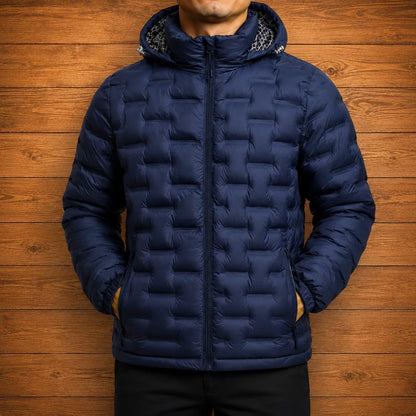Quilted Padded Hooded Jacket