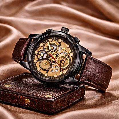 Luxury Skeleton Watch