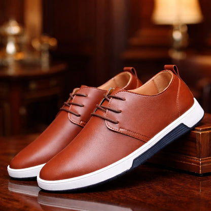 Leather Casual Sneakers