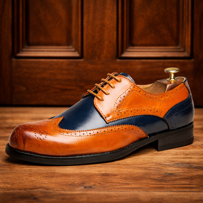 Low-Top Leather Shoes